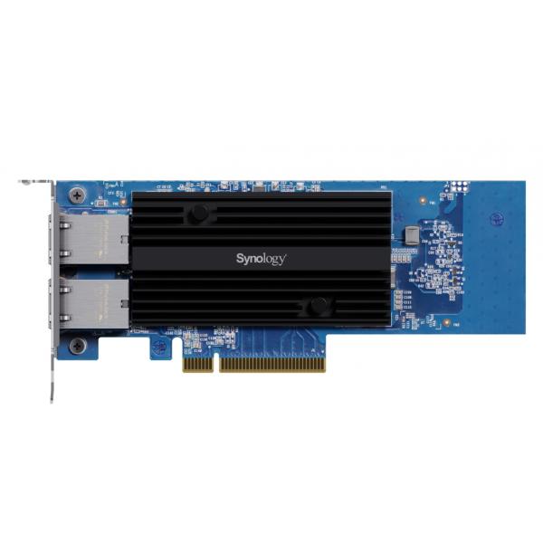 Synology E10G30-T2 scheda di rete e adattatore Interno Ethernet 10000 Mbit/s (Synology - Network adapter - PCIe 3.0 x8 low profile - 10Gb Ethernet x 2)