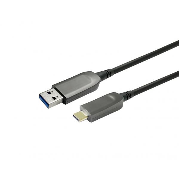 Vivolink PROUSBCAMMOP30 cavo USB 10 m USB 3.2 Gen 1 [3.1 Gen 1] USB C USB A Nero (USB-A to USB-C M/M Optic - Fiber Cable 30m - Warranty: 144M)