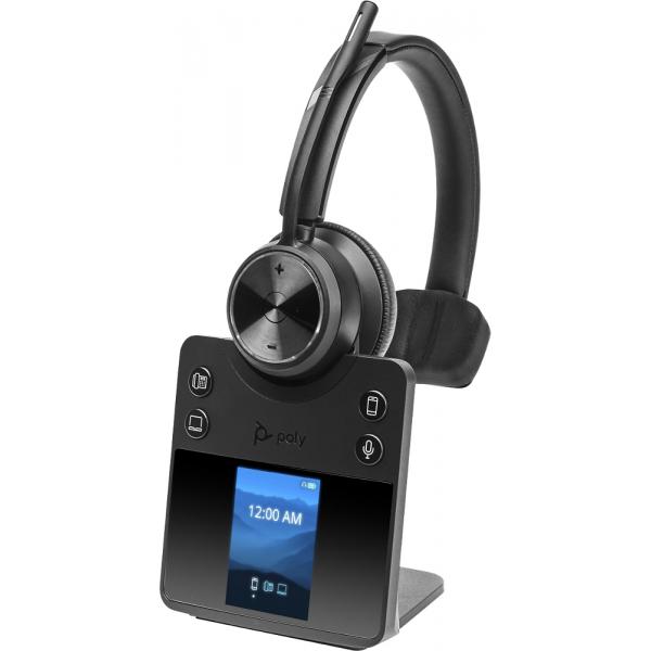 POLY SAVI 7410 Office Auricolare Wireless Portatile Ufficio Bluetooth Nero