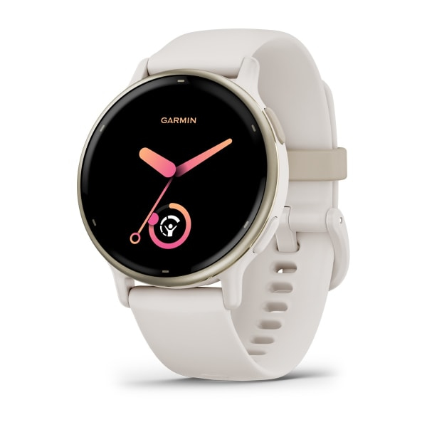 Garmin Vivoactive 5 3,05 cm [1.2] AMOLED 42 mm Digitale 390 x 390 Pixel Touch screen Bianco Wi-Fi GPS [satellitare] (Garmin Vivoactive 5 Smartwatch ivory/cream gold)