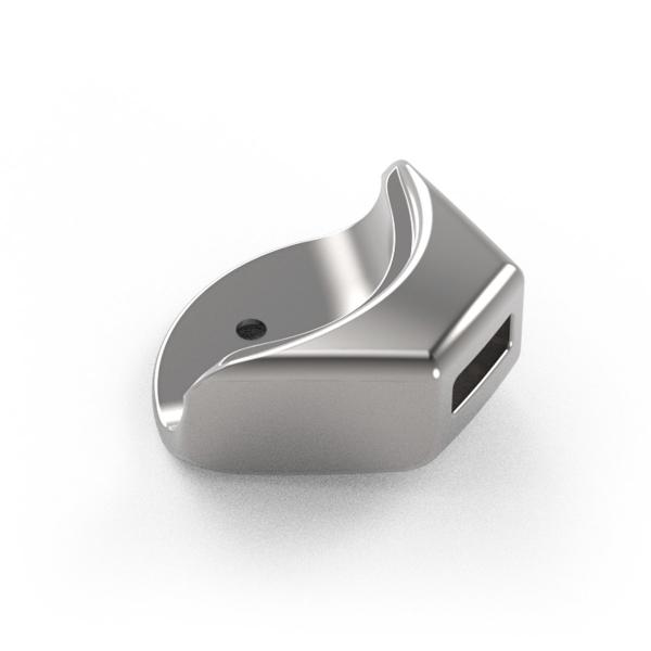 Compulocks MBALDG05 cavo di sicurezza Argento (Compulocks Ledge Lock Adapter for MacBook Air 15 M2-M4 Silver - System security lock - for Apple MacBook Air [15.3 in, M2, Mid 2023])