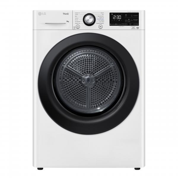 Lg ElectronicsLG RH90V9AVBN Asciugatrice 9kg DUAL Inverter, Classe A+++, Condensatore autopulente8806084880635