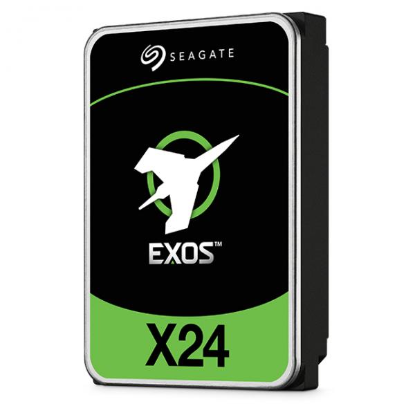 Seagate Exos X24 3.5 24 TB SAS (Seagate Exos X24 ST24000NM007H - Hard drive - Enterprise - 24 TB - internal - 3.5 - SAS 12Gb/s - 7200 rpm - buffer: 512 MB)