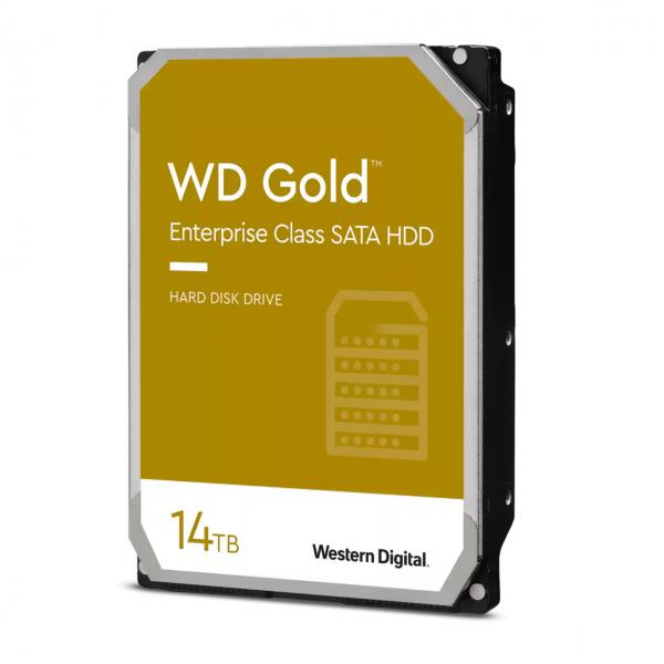 Western Digital Gold HDD WD SATA di classe enterprise (WD HD3.5 SATA3-Raid 14TB WD142KRYZ / Gold [Di])