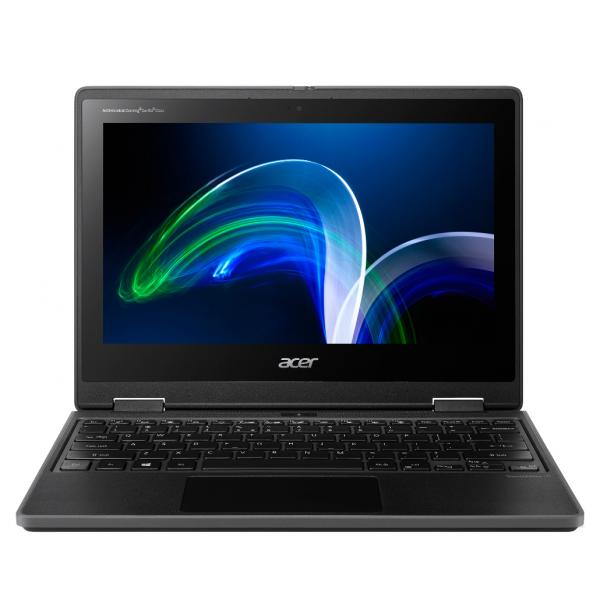Acer TravelMate Spin B3 TMB311RN-32 IntelÂ® CeleronÂ® N N5100 Ibrido [2 in 1] 29,5 cm [11.6] Touch screen Full HD 4 GB DDR4-SDRAM 128 GB eMMC Wi-Fi 6 [802.11ax] Windows 11 Pro Education Nero (TMB311RN-32 Intel Celeron Quad Core Processor N5100 4GB eMMC 128GB Windows 11 Pro EDU) - Versione UK