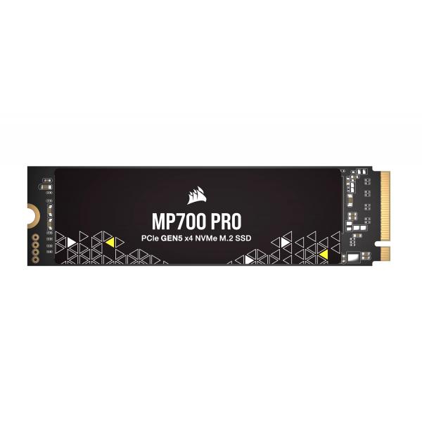 Corsair MP700 PRO M.2 1 TB PCI Express 5.0 3D TLC NAND NVMe (Corsair 1TB MP700 PRO Gen5 M.2 NVMe SSD, M.2 2280, PCIe 5.0, R/W 11.7K/9.6K MB/s, 1.4M/1.5M IOPS)