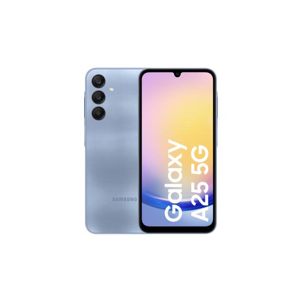 Samsung Galaxy A25 5G SM-A256B 16,5 cm [6.5] Doppia SIM Android 14 USB tipo-C 128 GB 5000 mAh Blu (Galaxy A25 5G Blue)