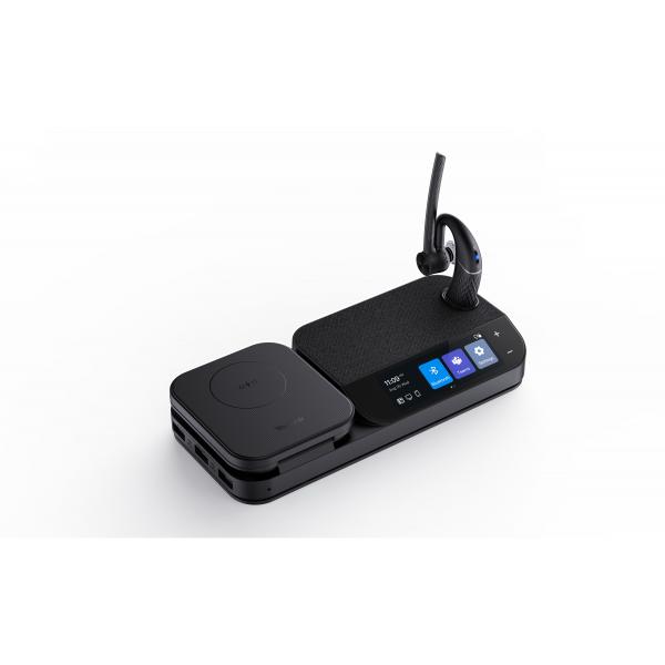 Yealink 1208653 cuffia e auricolare Wireless In-ear Ufficio USB tipo-C Bluetooth Nero