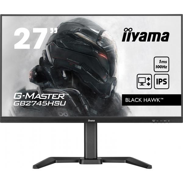 iiyama G-MASTER GB2745HSU-B1 Monitor PC 68,6 cm [27] 1920 x 1080 Pixel Full HD LED Nero (iiyama G-Master GB2745HSU-B1 27 IPS LCD)