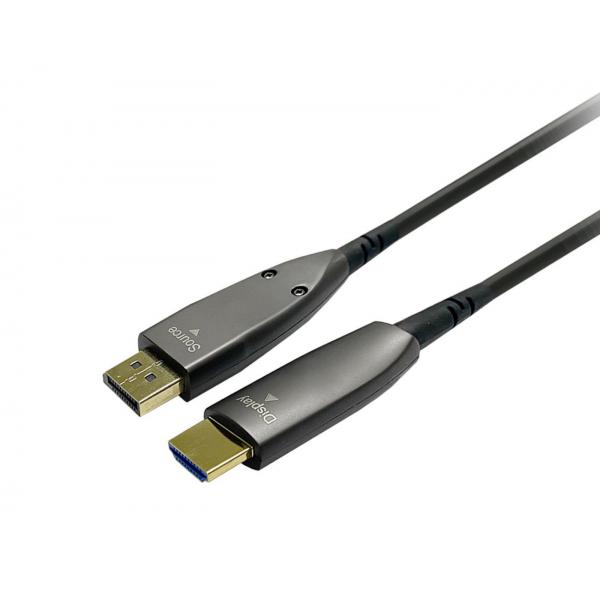 Vivolink PRODPHDMIOP30 cavo e adattatore video 20 m DisplayPort HDMI Nero (PRO DISPLAYPORT TO HDMI 4K - OPTIC 30M - Warranty: 144M)