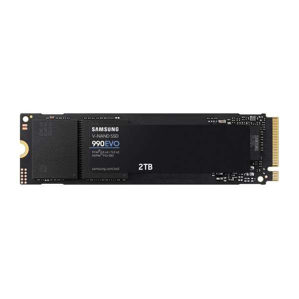Samsung 990 EVO M.2 2 TB PCI Express 4.0 NVMe V-NAND TLC (2TB Samsung 990 EVO M.2 NVMe SSD)
