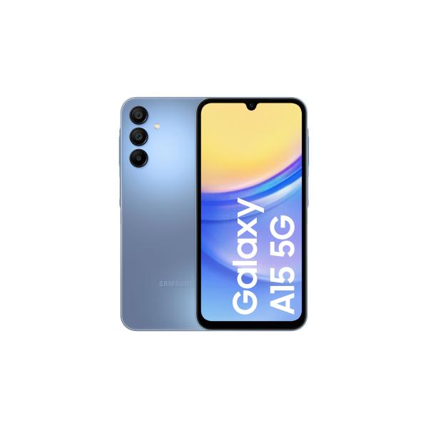 Samsung Galaxy SM-A156B 16,5 cm [6.5] Dual SIM ibrida Android 14 5G USB tipo-C 4 GB 128 GB 5000 mAh Blu (Galaxy A15 5G 128GB Blue)
