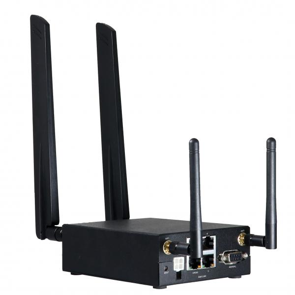 BECbyBILLION 4G LTE Transportation WiFi router wireless Gigabit Ethernet Nero (4G LTE Transportation WiFi - Router with Serial Port - Warranty: 24M)