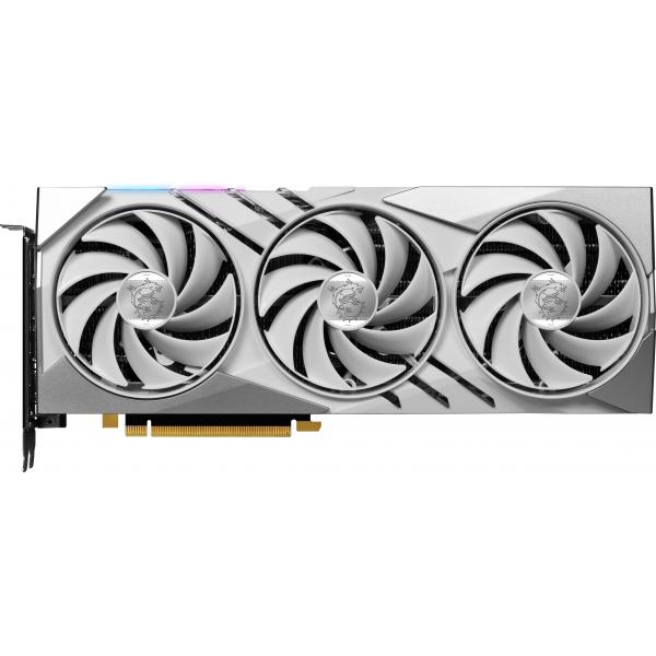MSI GAMING GeForce RTX 4070 SUPER 12G X SLIM WHITE NVIDIA 12 GB GDDR6X (GPU NV 4070 Super GAM X Slim WHT 12G Fan)