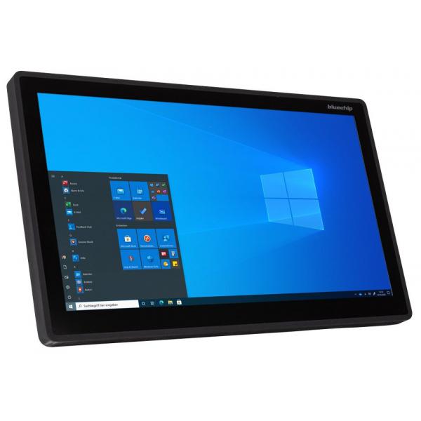 bluechip INDUSTRYline P215KT-1001 Intel Atom® x6413E 54,6 cm (21.5") 1920 x 1080 Pixel Touch screen 8 GB DDR4-SDRAM 120 GB SSD All-in-One tablet PC Windows 10 IoT Enterprise Wi-Fi 5 (802.11ac) Nero