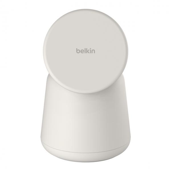 Belkin WIZ020vfH37 Auricolare, Smartphone, Orologio intelligente Sabbia USB Carica wireless Ricarica rapida Interno (BOOST CHARGE PRO 2IN1 MAGSAFE - 15W CHARGING STAND SAND)