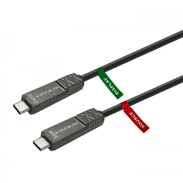 Vivolink PROUSBCMM10OP cavo USB 10 m USB 3.2 Gen 2 (3.1 Gen 2) USB C Nero