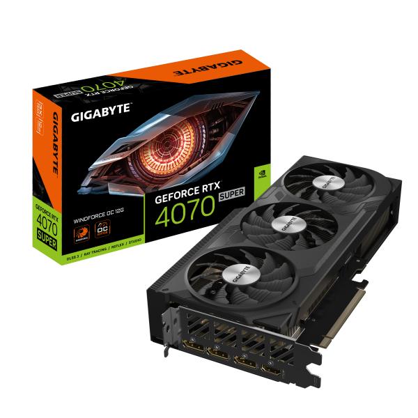 SCHEDE VIDEO 12GB G RTX 4070 SUP WINDF 3 OC
