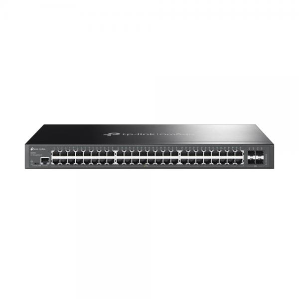TP-Link Omada SG3452 switch di rete Gestito L2+ Gigabit Ethernet [10/100/1000] 1U Nero (TP-LINK Switch SG3452 48xGBit/4xSFP Managed)
