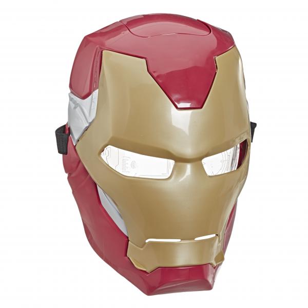 Marvel Avengers Maschera Flip FX di Iron Man, con effetti luminosi, replica per giochi d'imitazione (AVN IRON MAN FLIP FX MASK)