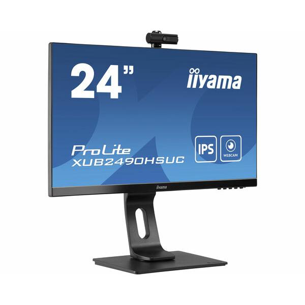 iiyama ProLite XUB2490HSUH-B1 Monitor PC 60,5 cm [23.8] 1920 x 1080 Pixel Full HD LED Nero (iiyama XUB2490HSUH-B1 24 IPS 100Hz LCD)