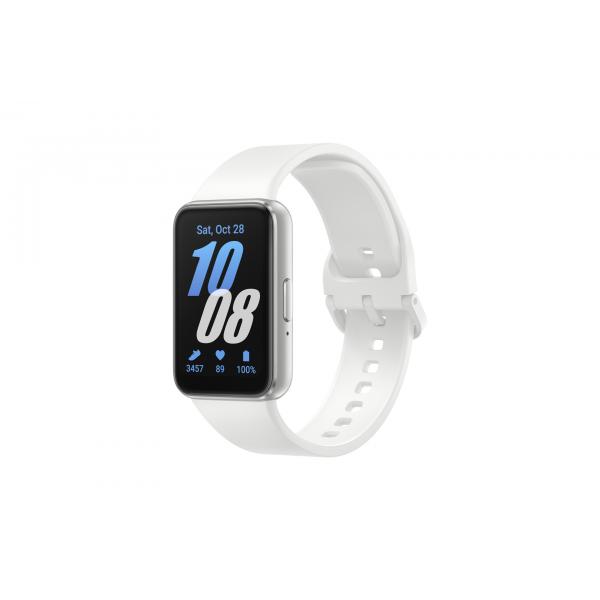 Samsung Galaxy Fit3 4,06 cm [1.6] AMOLED 40 mm Digitale 256 x 402 Pixel Touch screen Argento (SAMSUNG GALAXY FIT3 SM-R390 SILVER)