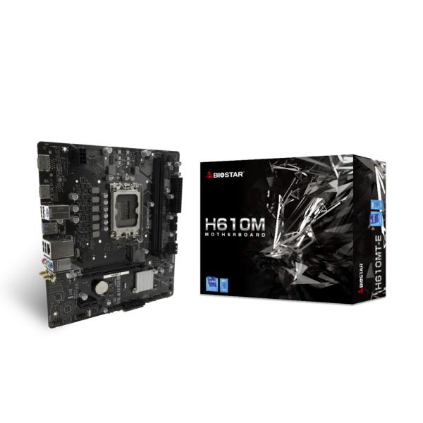 MB BIOSTAR 1700 Intel H610M- 2xDDR4- 4SATA3 HDMI- DP- Type-C front- GbE Lan- MATX
