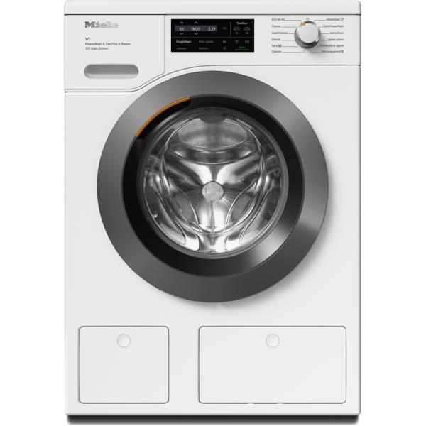 Miele LAVATRICE CF 9KG 1600G PW/TD VAPORE OBLO CHROME4002516754978