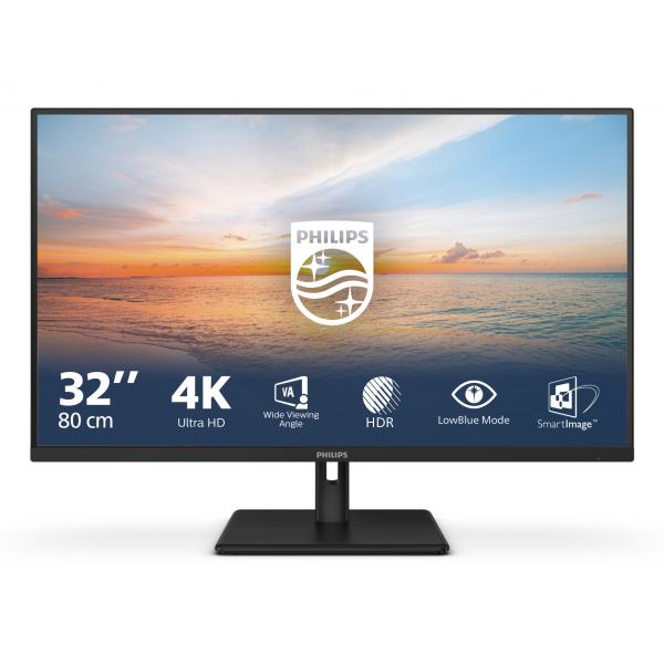 PHILIPS MONITOR 31,5 LED VA 16:9 4K UHD 4MS 300 CDM, DP/HDMI, MULTIMEDIALE