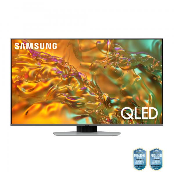 Samsung TV QLED 4K 50 SMART TV WIFI ECLIPSE SILVER 2024,PROCESSORE NQ4 AI GEN2880609547010...