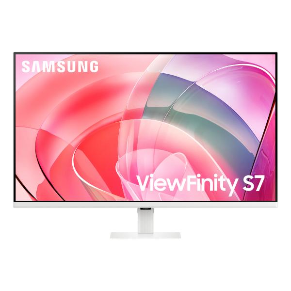 SAMSUNG MONITOR 32 LED VA 16:9 4K UHD 5MS 350 CDM, PIVOT, DP/HDMI, BIANCO, VIEWFINITY S7 - immagine prodotto