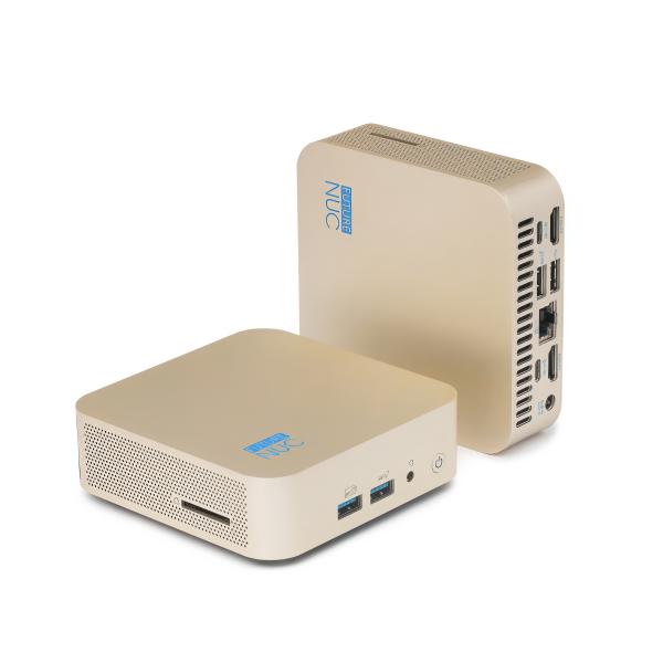 FutureNUC Lux NUC 12i5HL-W11P-512/2x8W6E Intel® Core™ i5 i5-12450H 16 GB DDR4-SDRAM 512 GB SSD Windows 11 Pro Mini PC Oro