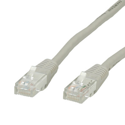 VALUE CAVO DI RETE UTP PATCHCORD CAT.6/CLASS E, GRIGIO, 3M
