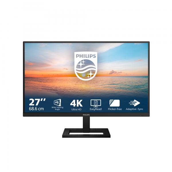 PHILIPS MONITOR GAMING 27 LED IPS 16:10 4K 4MS 350 CDM USB-C ALTEZZA HDMI MULTIMEDIALE