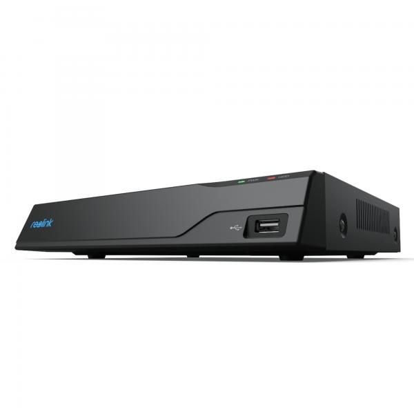 Reolink Videoregistratore NVR 4K PoE 8CH 2TB HDD con HDMI e VGA, PN-8