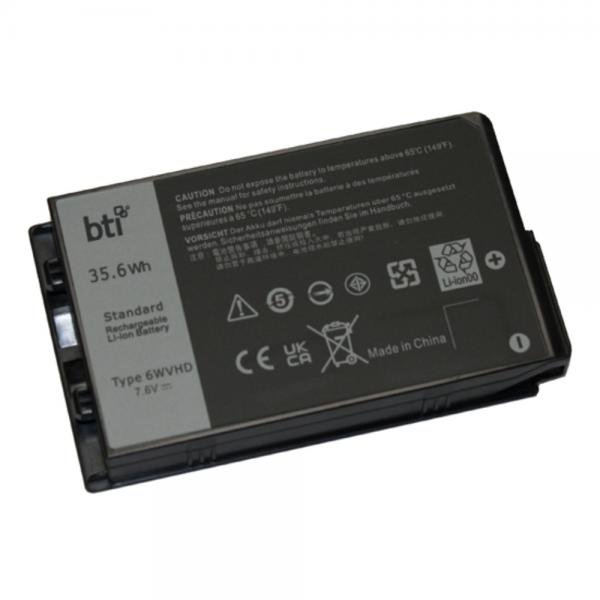 Origin Storage 451-BDDY-BTI batteria ricaricabile industriale Ioni di Litio 4680 mAh 7,6 V (BTI REPLACEMENT 2 CELL 7.6V - BTI 2C BATT FOR LATITUDE 7230)