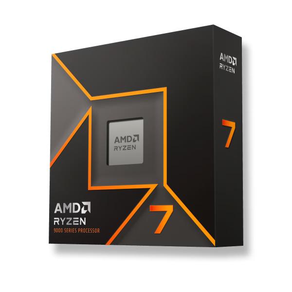 Image of Amd CPU RYZEN 7 9700X AM5 3.8 GHZ BOX (100-100001404WOF) 0730143315593