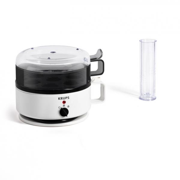 Krups EG 230115 7 uovo/uova Bianco (Krups Ovomat Super Eierkocher fÃ¼r 7 Ei)
