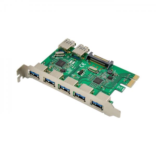 7 port USB 3.0 PCIe card