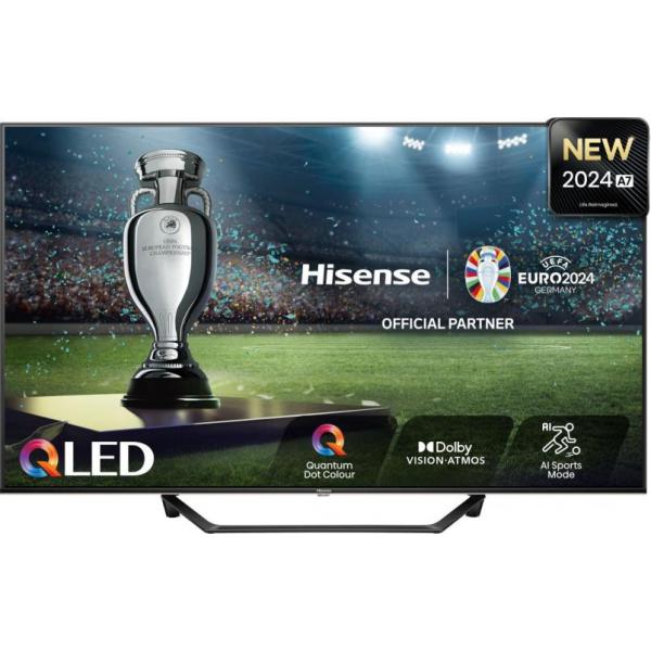 Hisense TVC QLED 55 UHD 4K SMART VIDAA U7.6 HDR10+ HDMI 2.1 SINGLE S.6942351403403