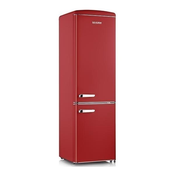Frigorifero combinato Severin Retro' RKG 8917 Rosso