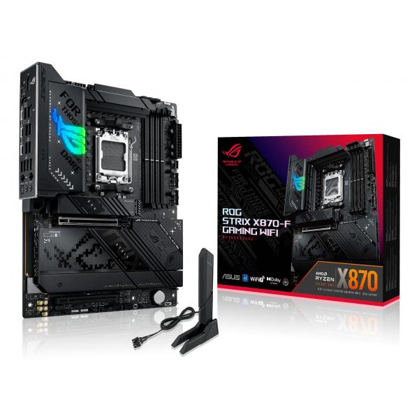 ASUS MB AMD X870E,ROG STRIX X870-F GAMING WIFI,AM5,X870,USB4,MB