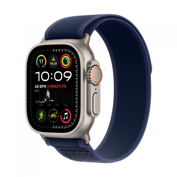 Apple Watch Ultra2 Cell 49mm TC/Natural TP/Blue M/L ITA MX4L3TY/A 195949582653