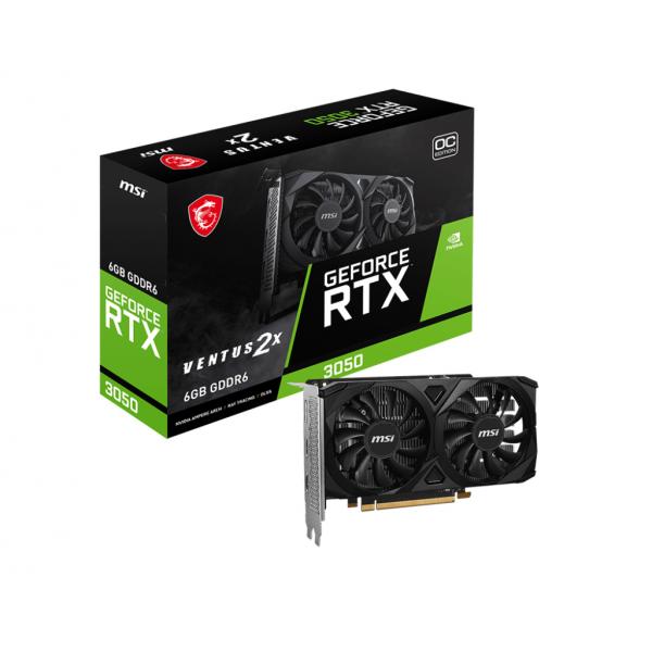 Msi Rtx3050ventus2xe6goc Scheda Grafica Gaming - 6 Gb