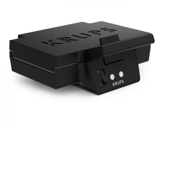 Krups FDK461 tostiera 850 W Nero (Krups Iconic Sandwichmaker [Eckform] F)