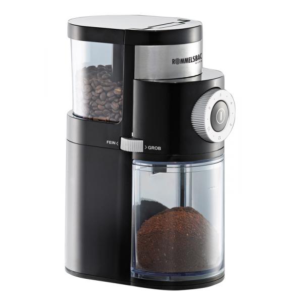 Rommelsbacher EKM 150 macina caffé 150 W Nero, Acciaio inox (Rommelsbacher EKM 200 - kaffemølle - s)