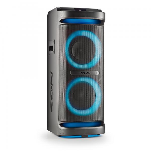 NGS Speaker Wild Space 2 Portatile BT RGB TWS 2000W Nera 8435430625523