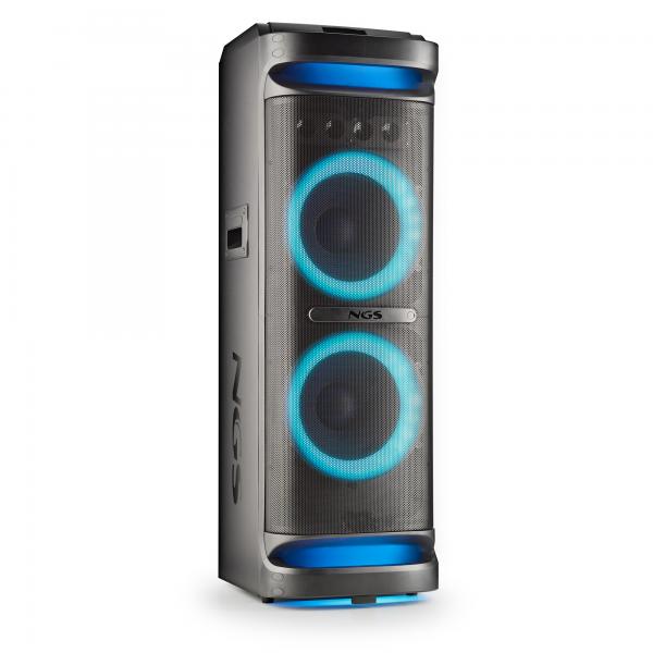 NGS Speaker Wild Space 3 Portatile BT RGB TWS 4000W Nera 8435430625530