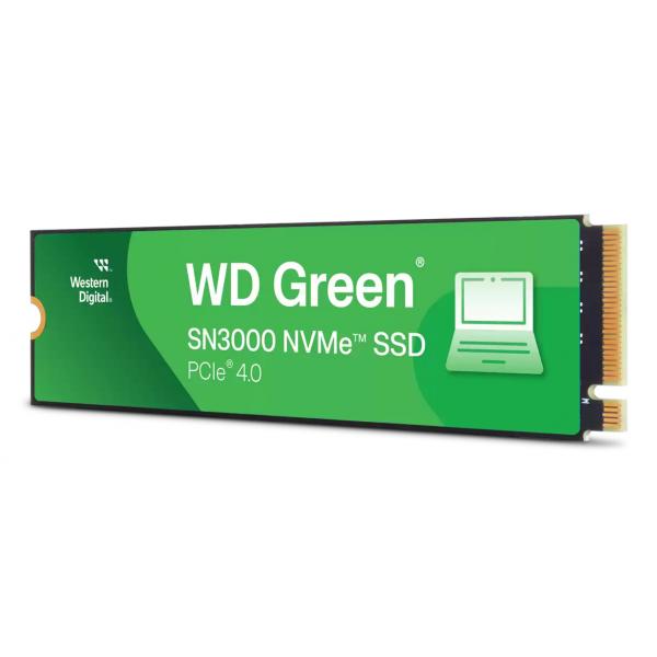 WESTERN DIGITAL SSD GREEN 500GB SN3000 M.2 NVME