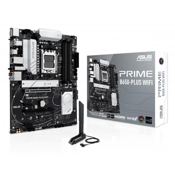ASUS MB B650 PLUS WIFI USB 3.2 GEN 2,AURA,WIFI6E - immagine prodotto